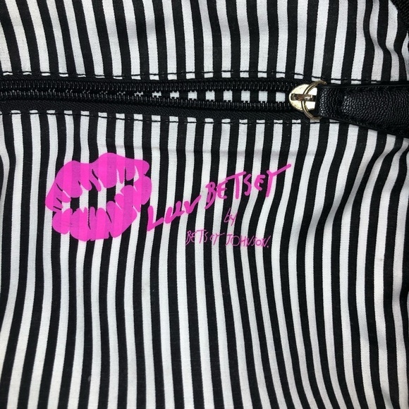 Betsey Johnson Blue & Black Mini Backpack main image 13